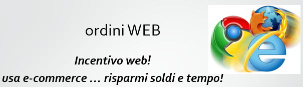 web … un vantaggio in più! …